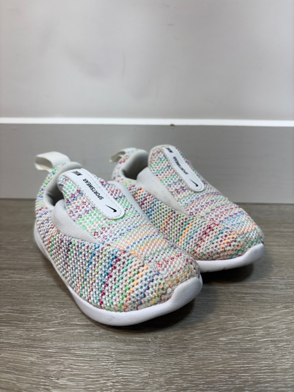 NIke viale space die toddler slip on sneakers size child 6C